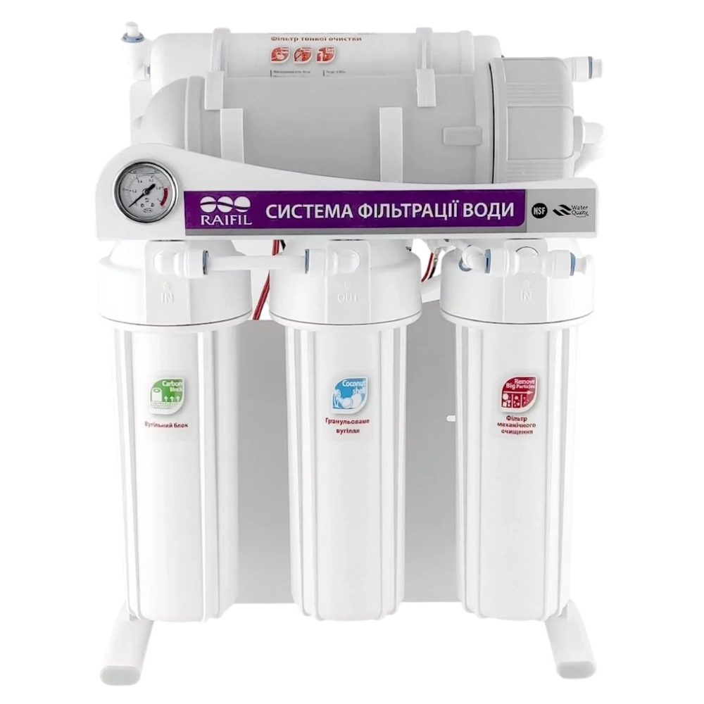 Система обратного осмоса Raifil 400G-10 3/8" 10" Slim w M